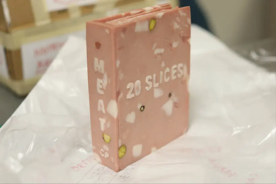 Book artist thinks outside the deli wrap