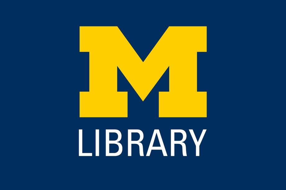 M Library logo.