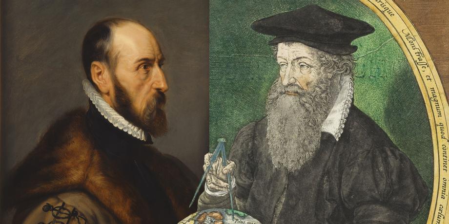 Portraits of two bearded men who lived in the 1500s.